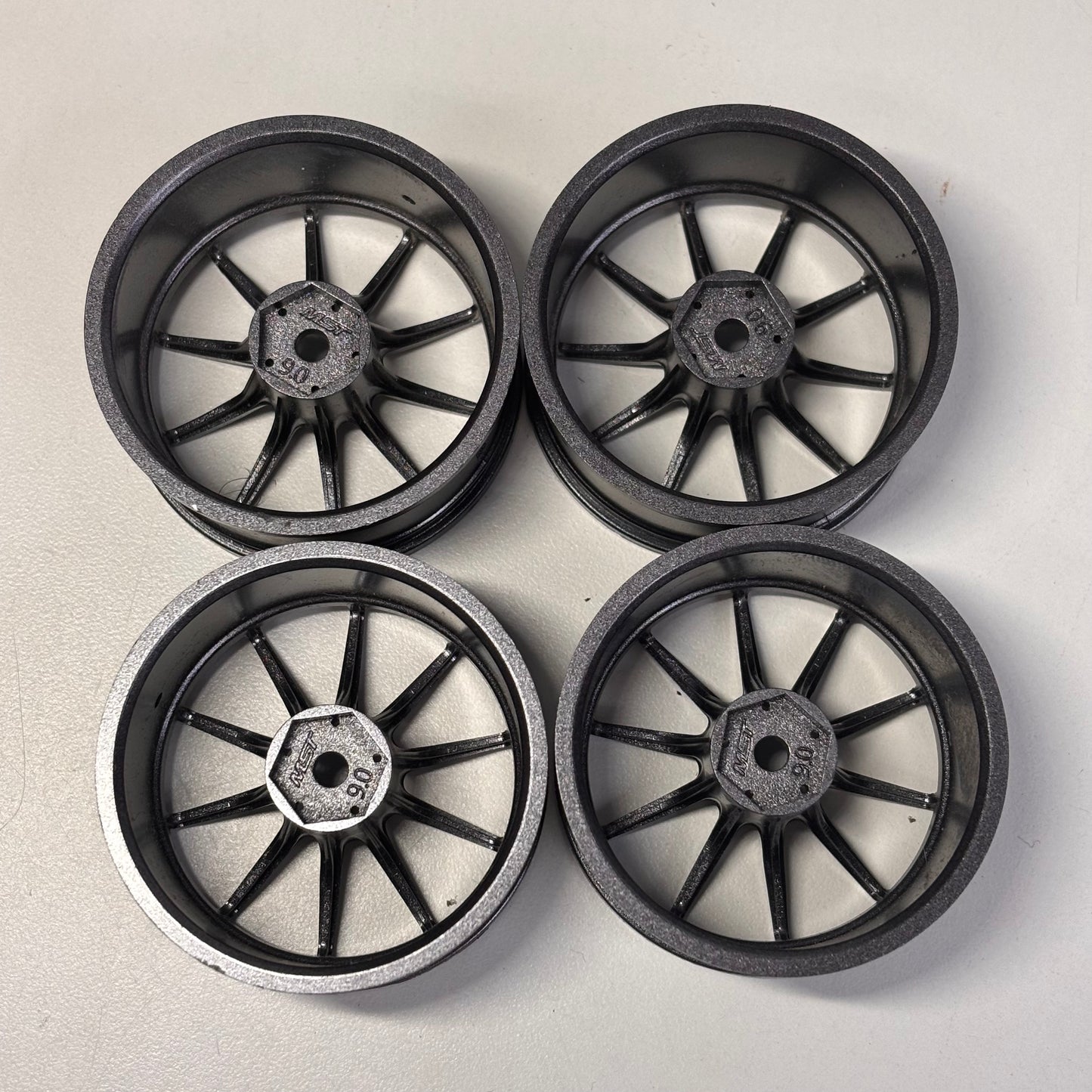 MST Grey Wheels Offset 9mm