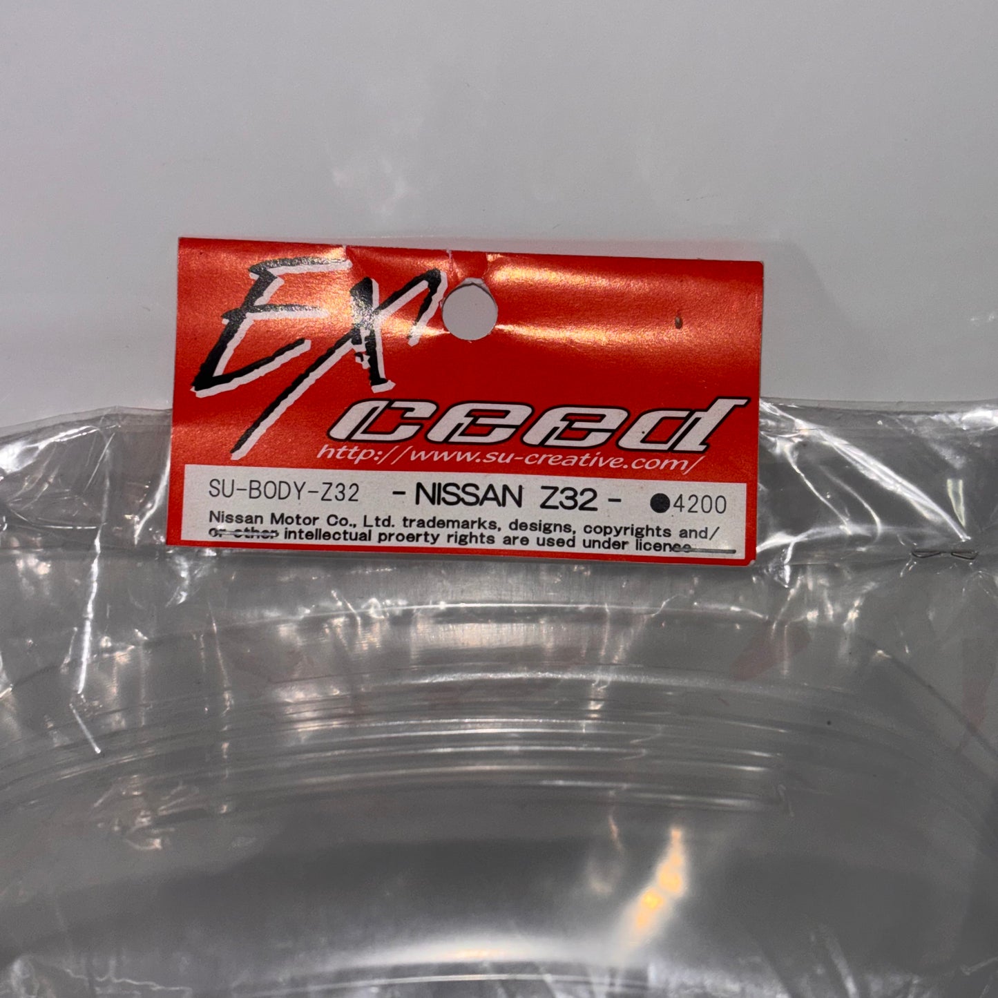 Exceed RC Nissan 300ZX Z32 Clear Body Shell SU-BODY-Z32