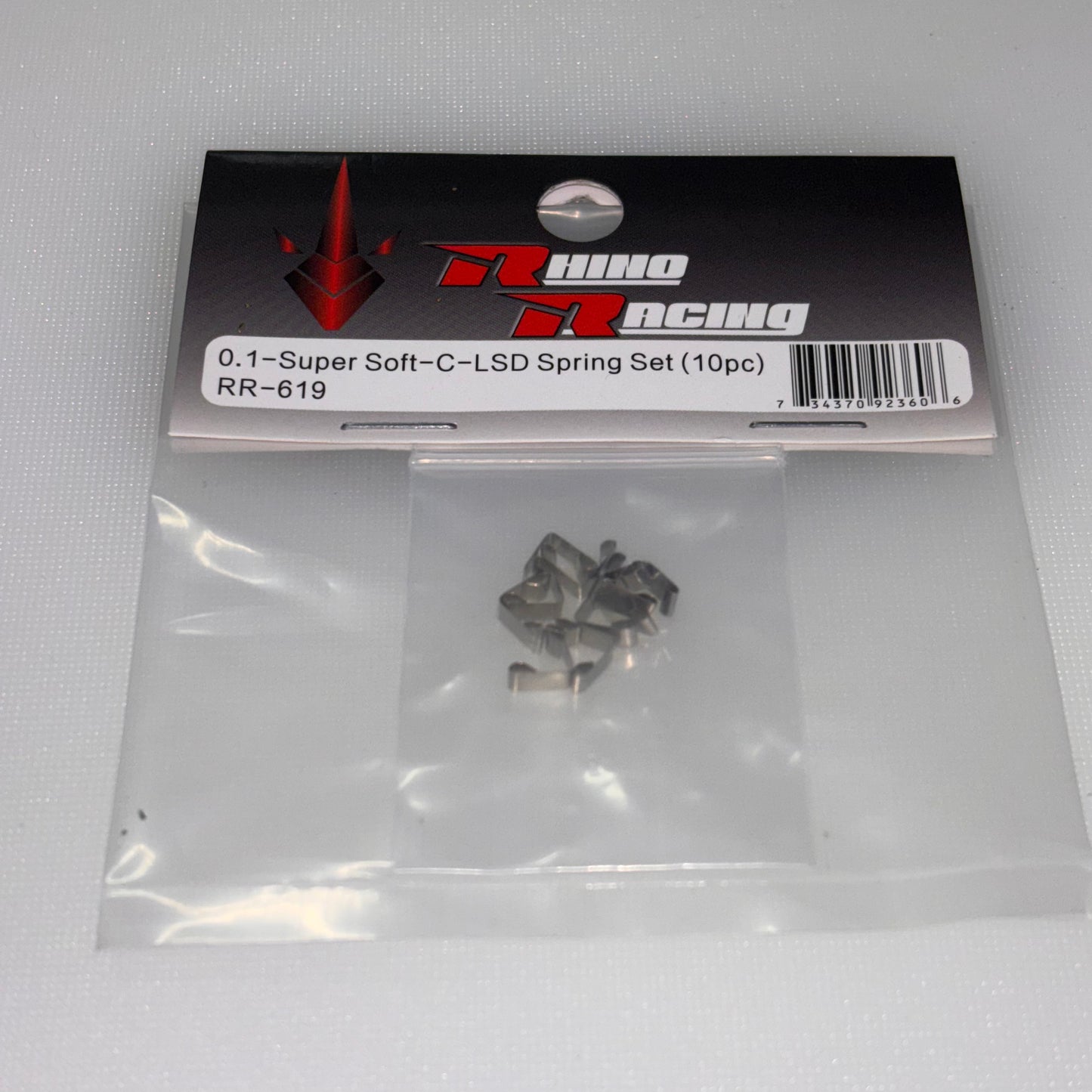 Rhino Racing 0.1 Super Soft C LSD Spring Set 10pc RR-619