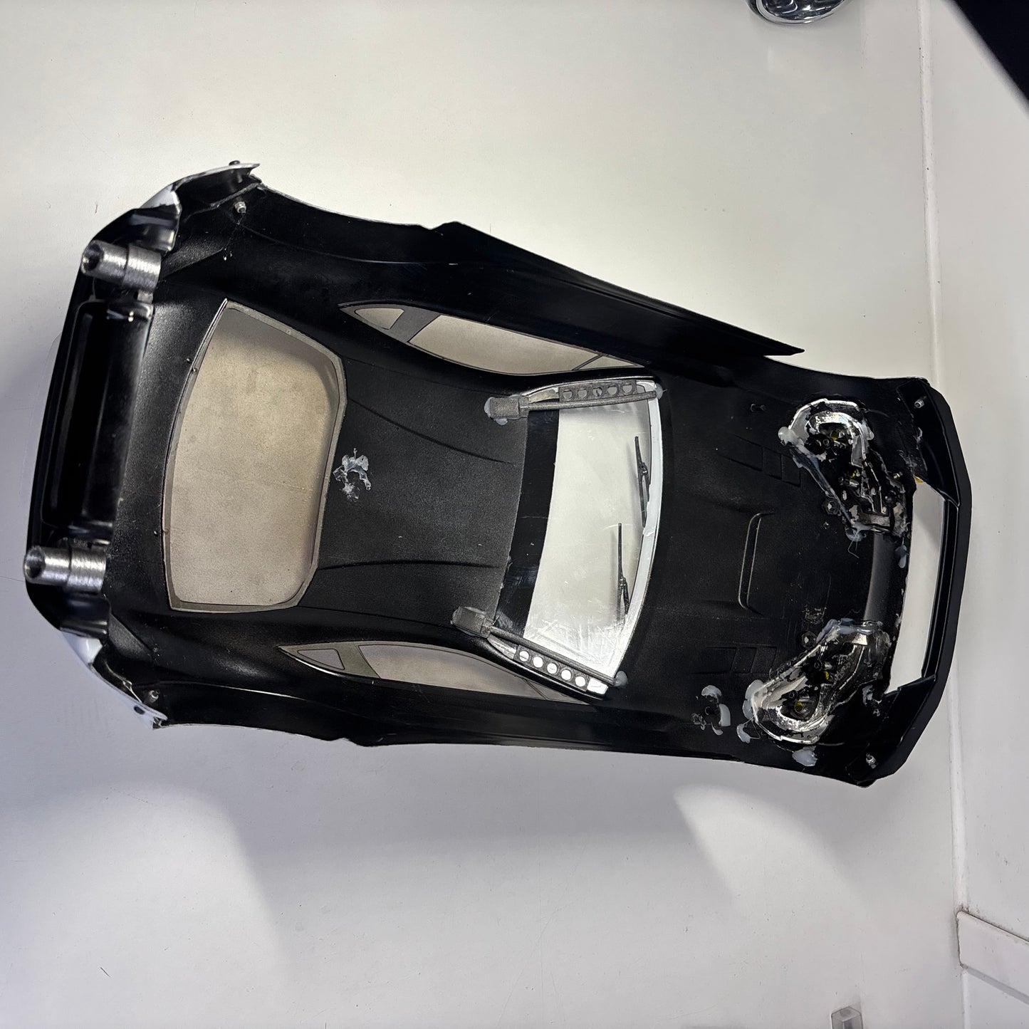 Toyota GT86 White Bodyshell Wide 200mm+