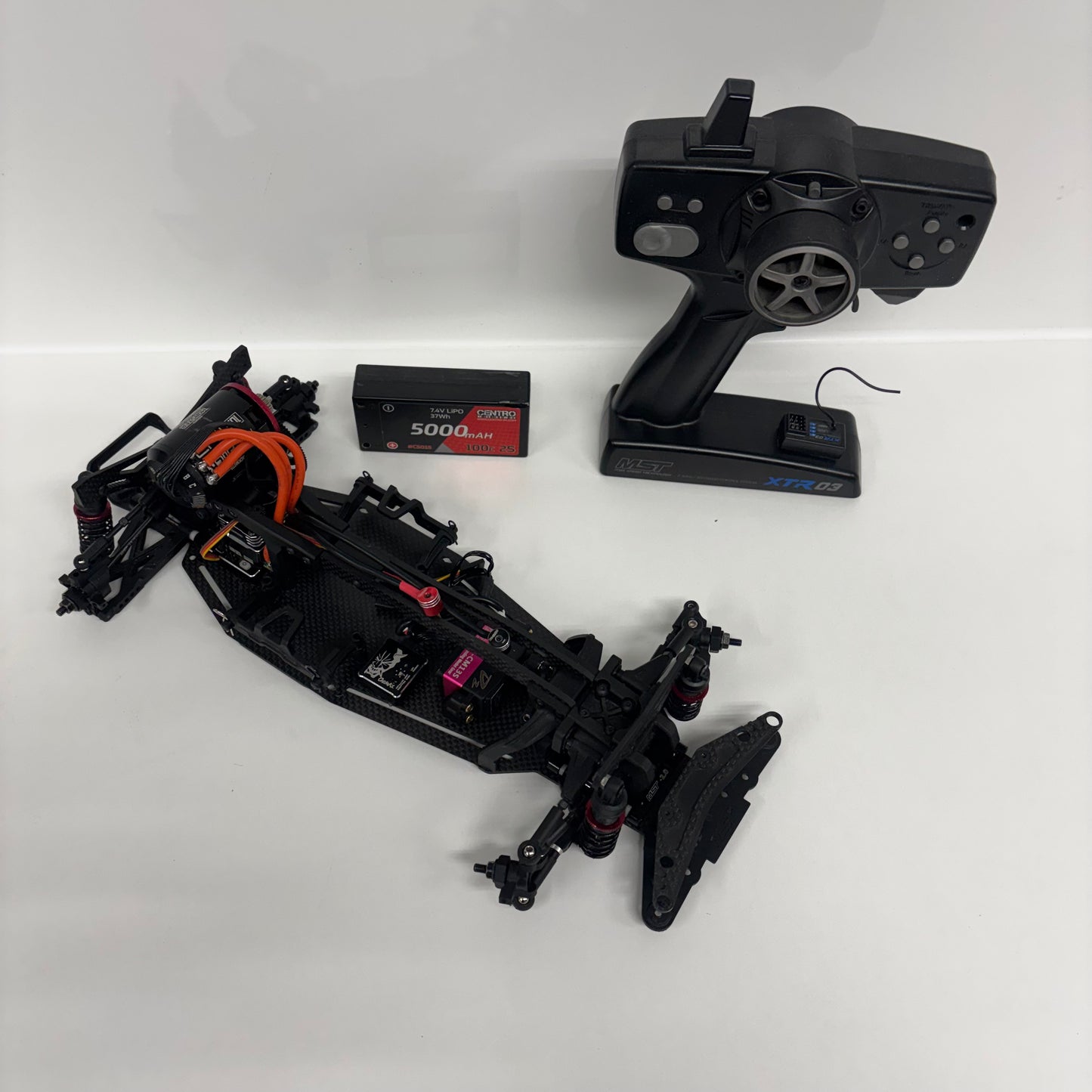 MST RMX 2.5 S RC Drift Set Up ARTR Brushless Sensored Turbo Boost Package