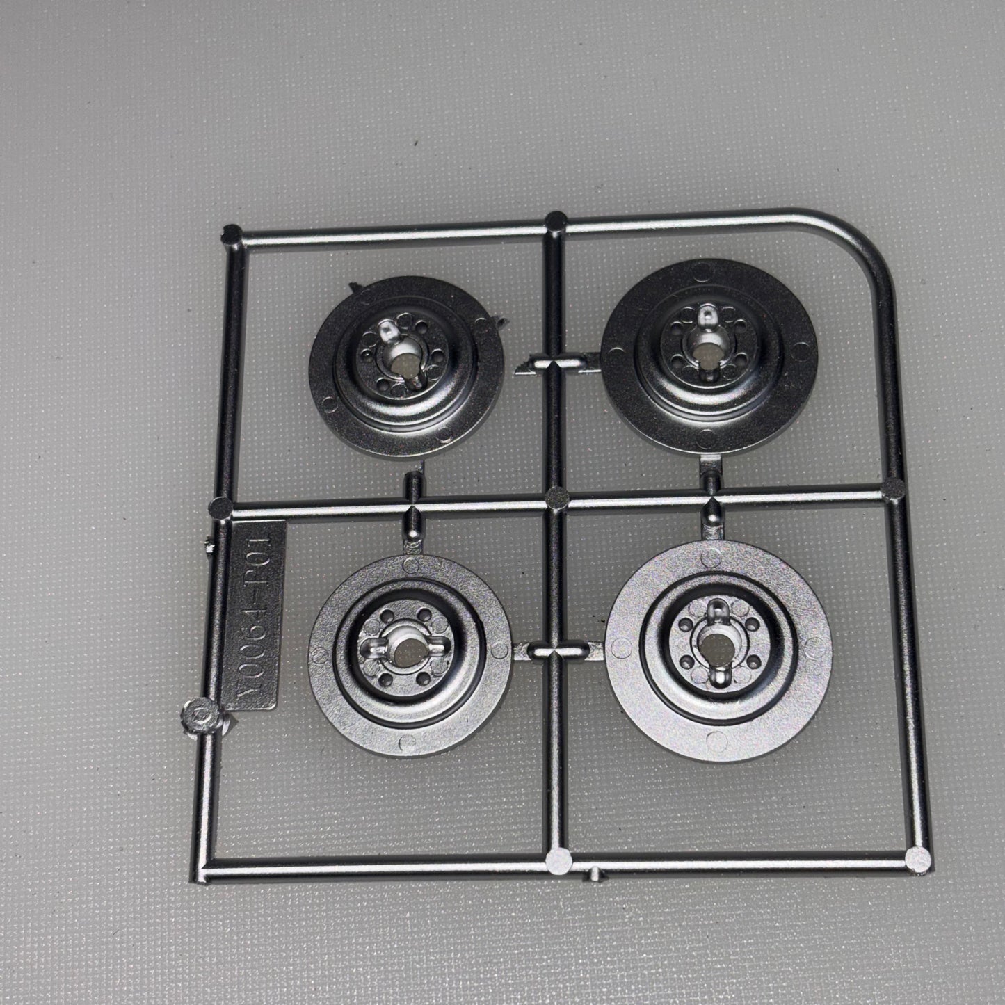 Silver 12mm Hex Discs