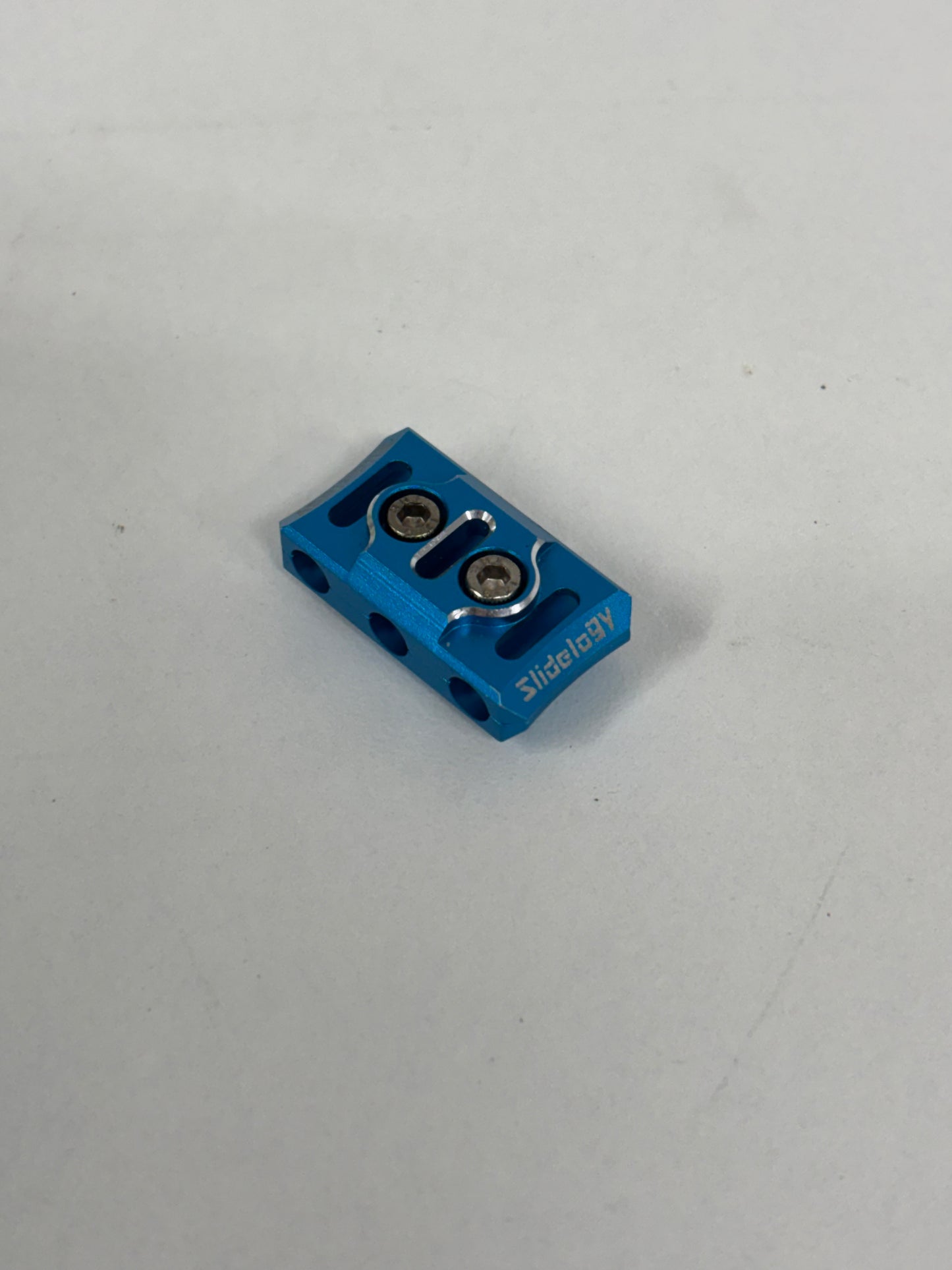 Slideogy Blue 3 Wire Cable Clamp Alloy