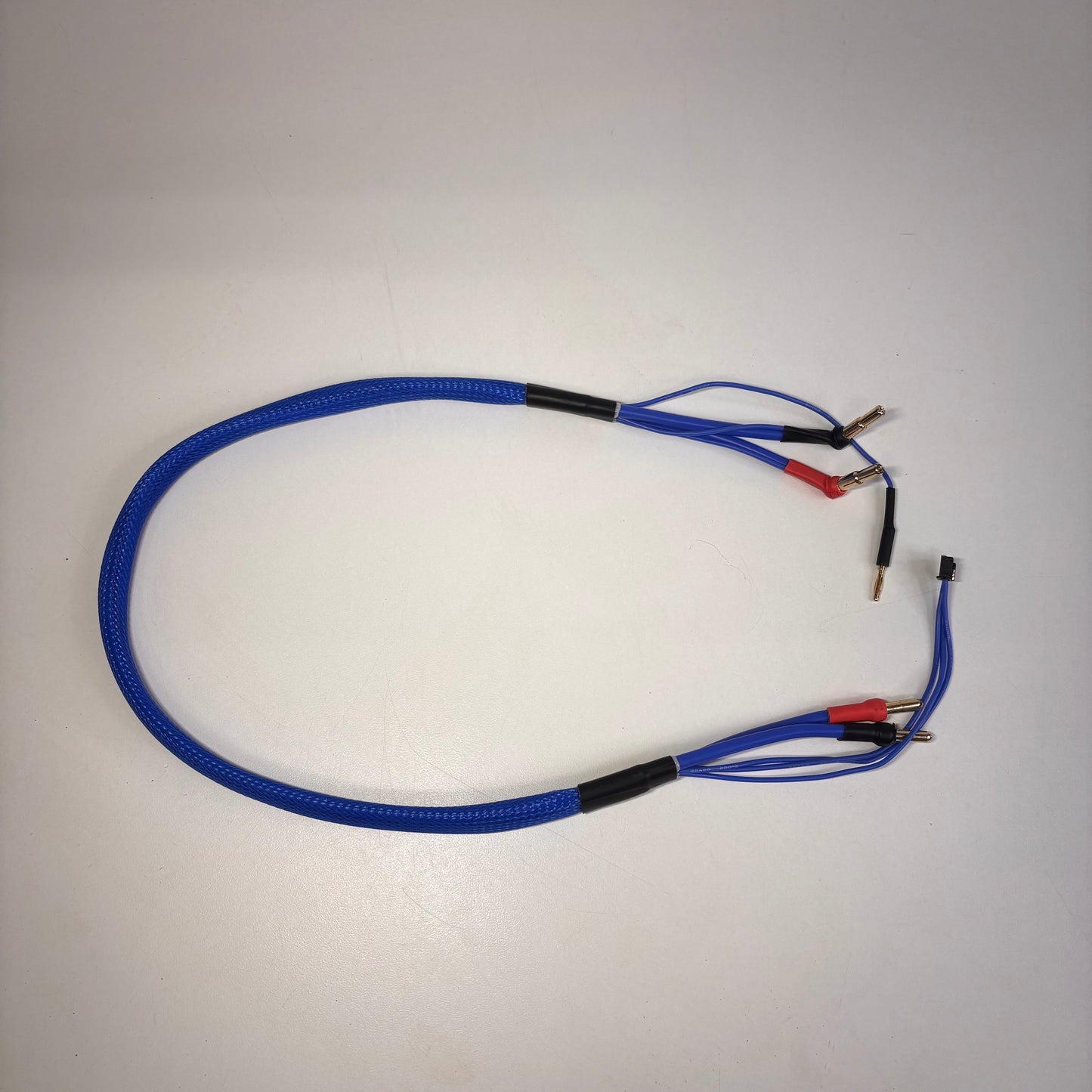 Blue Charging 4mm Bullet to 4/5mm Bullet Battery Cable