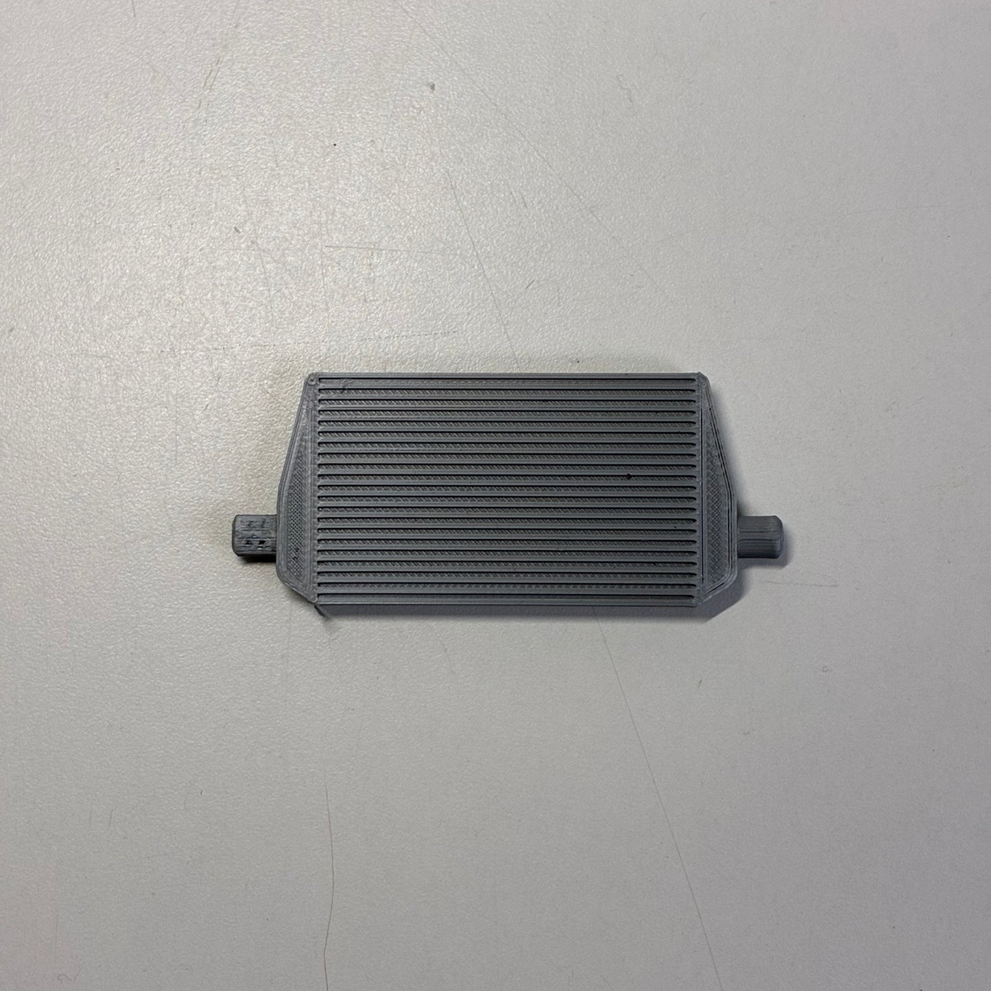 3D Printed Intercooler Silver