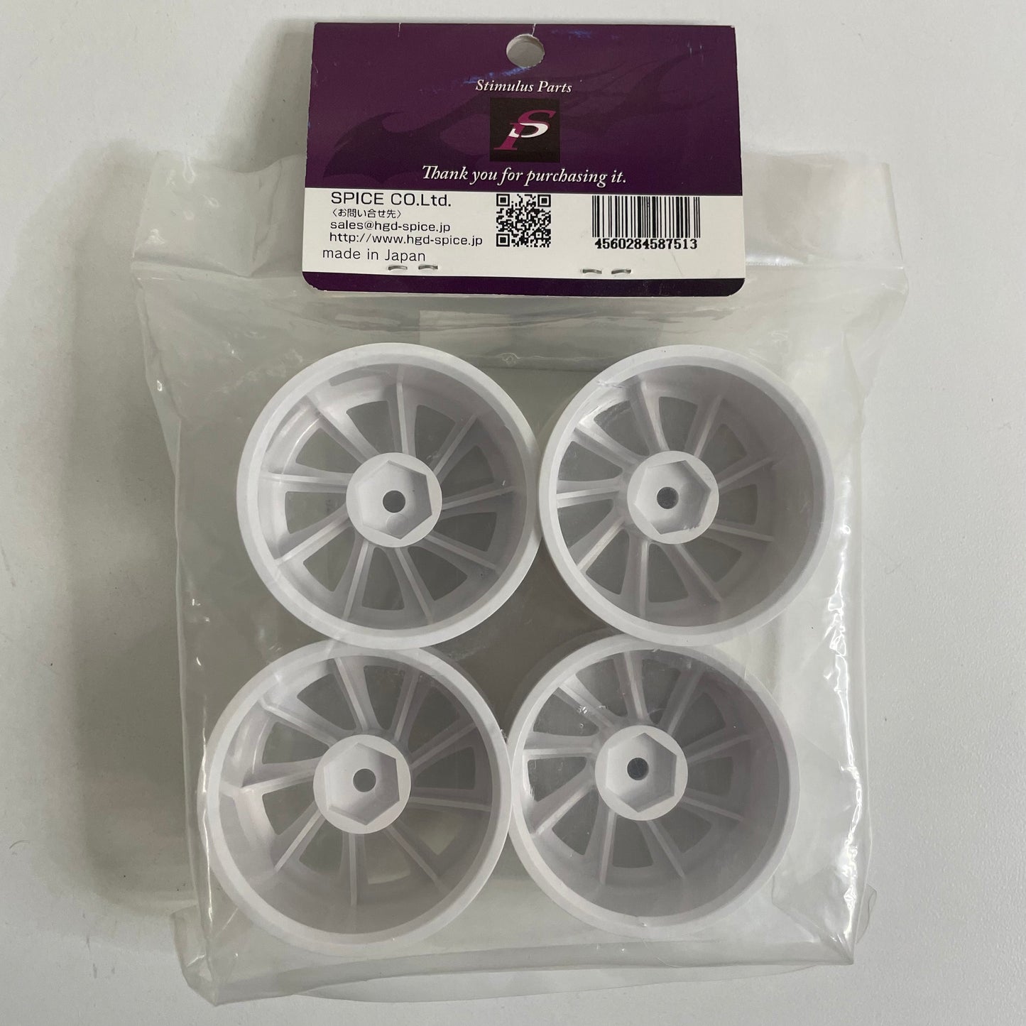 Spice SPA-751 White Wheels 3mm Offset x4