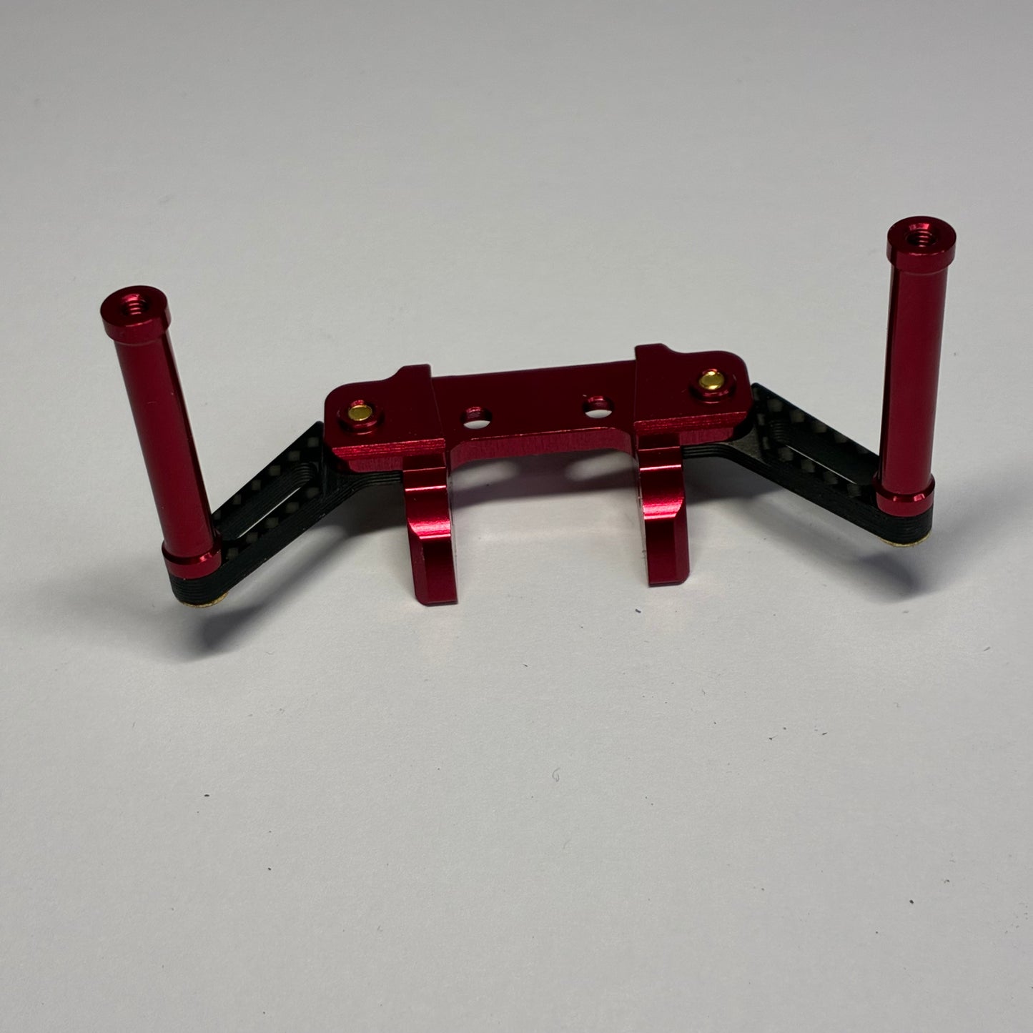 MST RMX 2.0 2.5 Red Carbon Alloy Front Bulkhead Brace