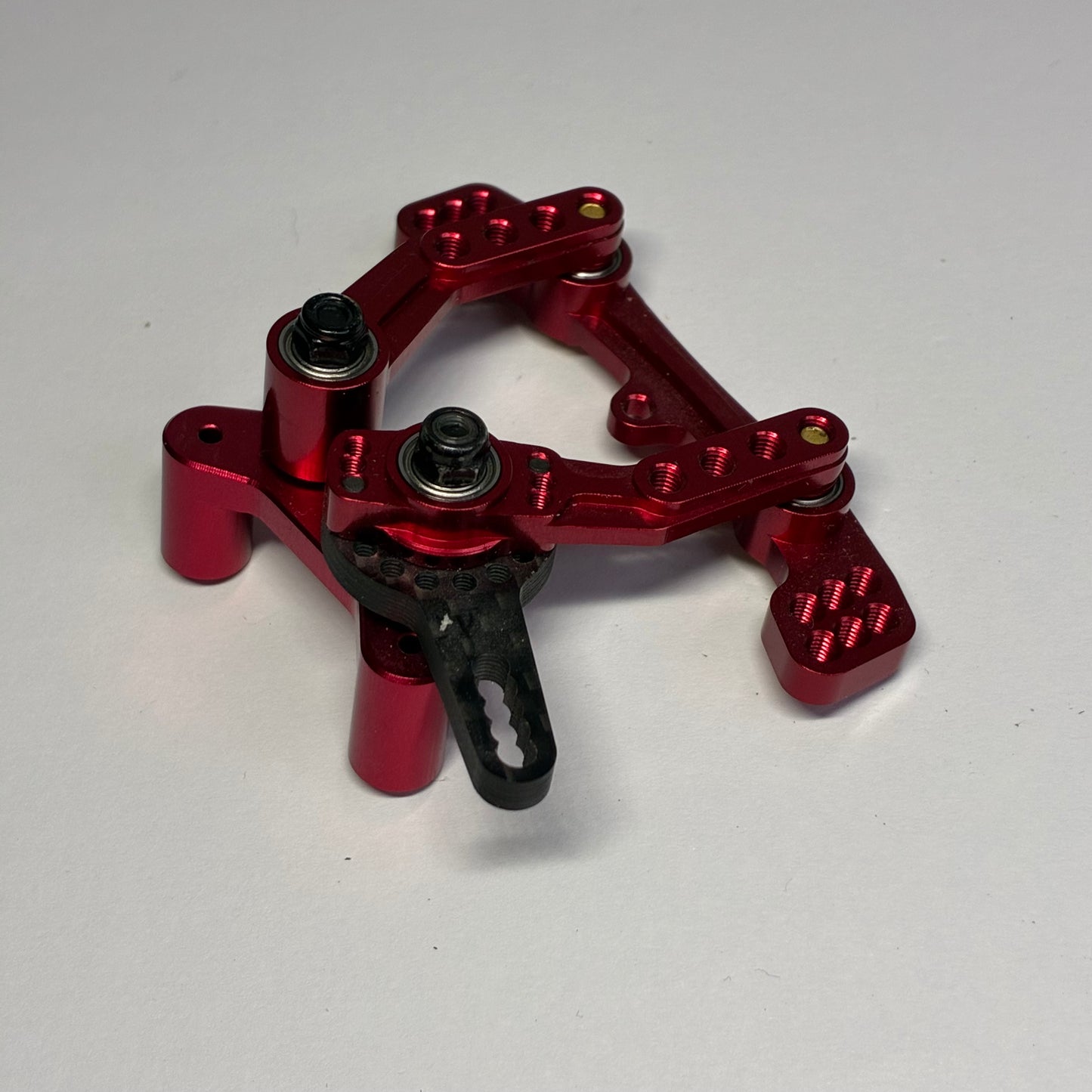 MST RMX 2.0 2.5 Red Alloy Front Steering Rack Complete