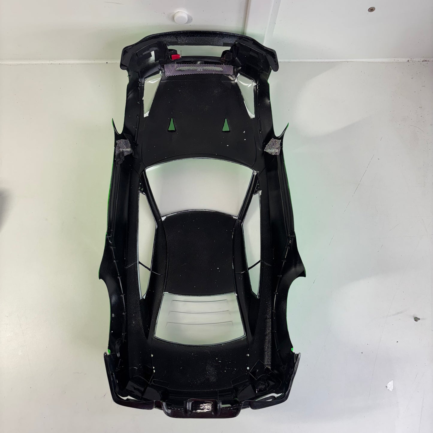 Tetsujin Nissan R35 GTR Green Bodyshell