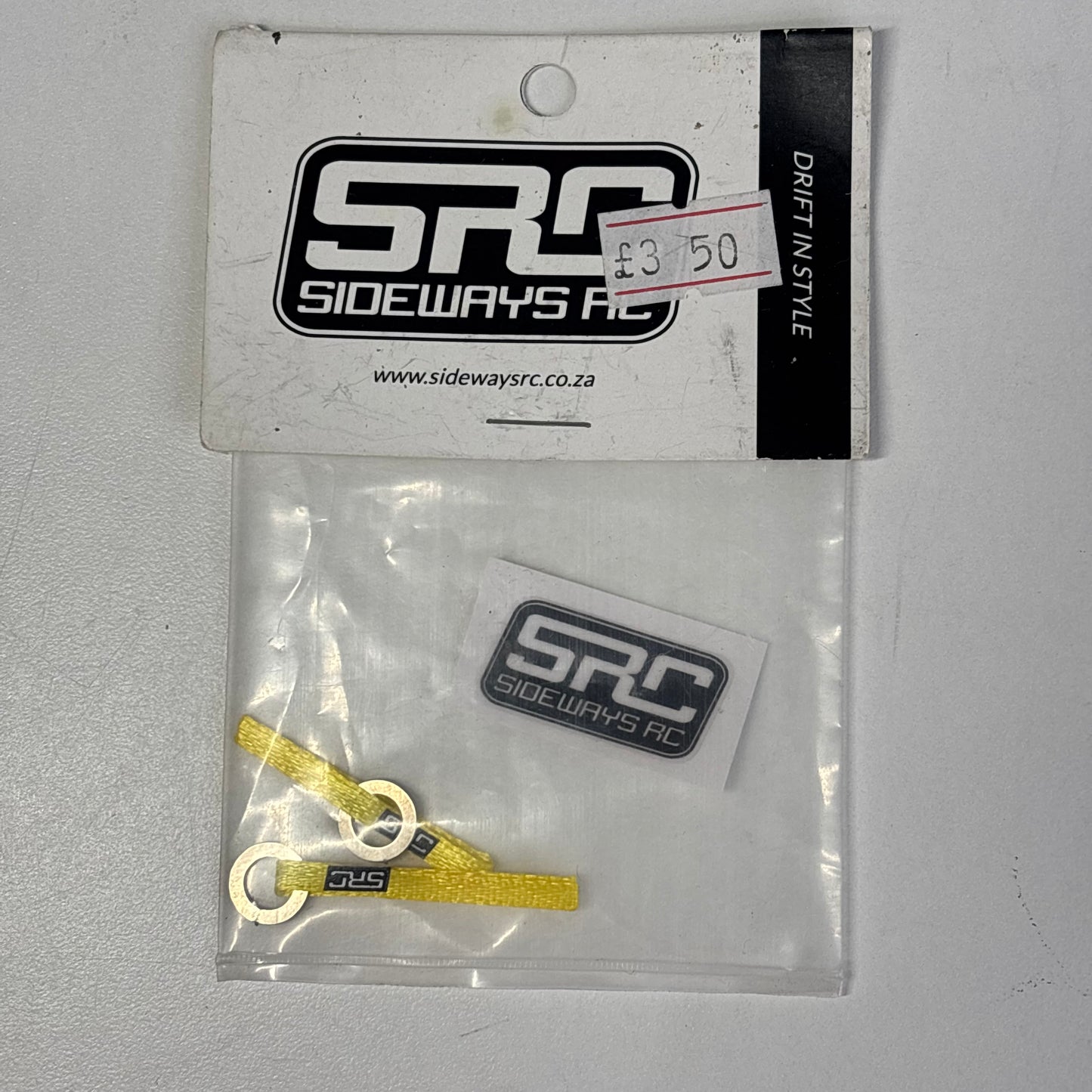 SRC Yellow Tow Strap Grab Handle