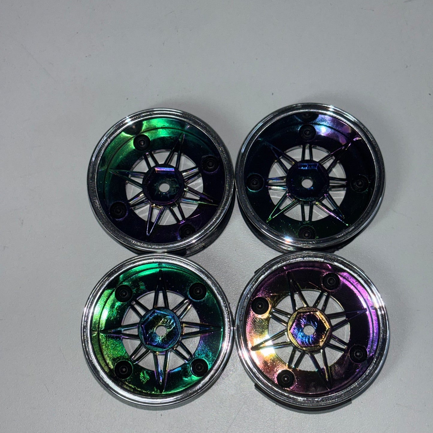 3Racing Chrome Pearlesent Wheels 3 Piece