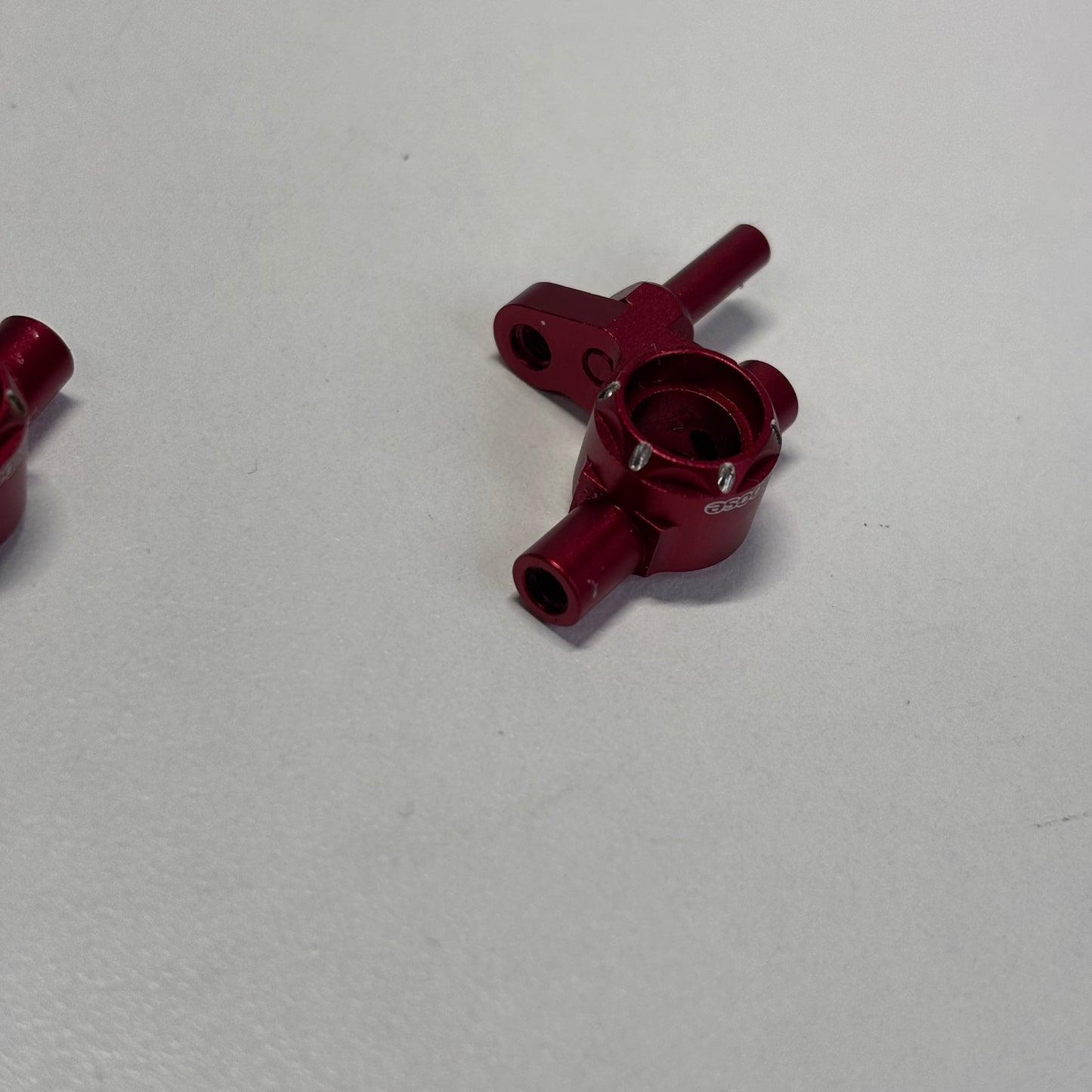 Overdose Red Alloy Front Knuckles