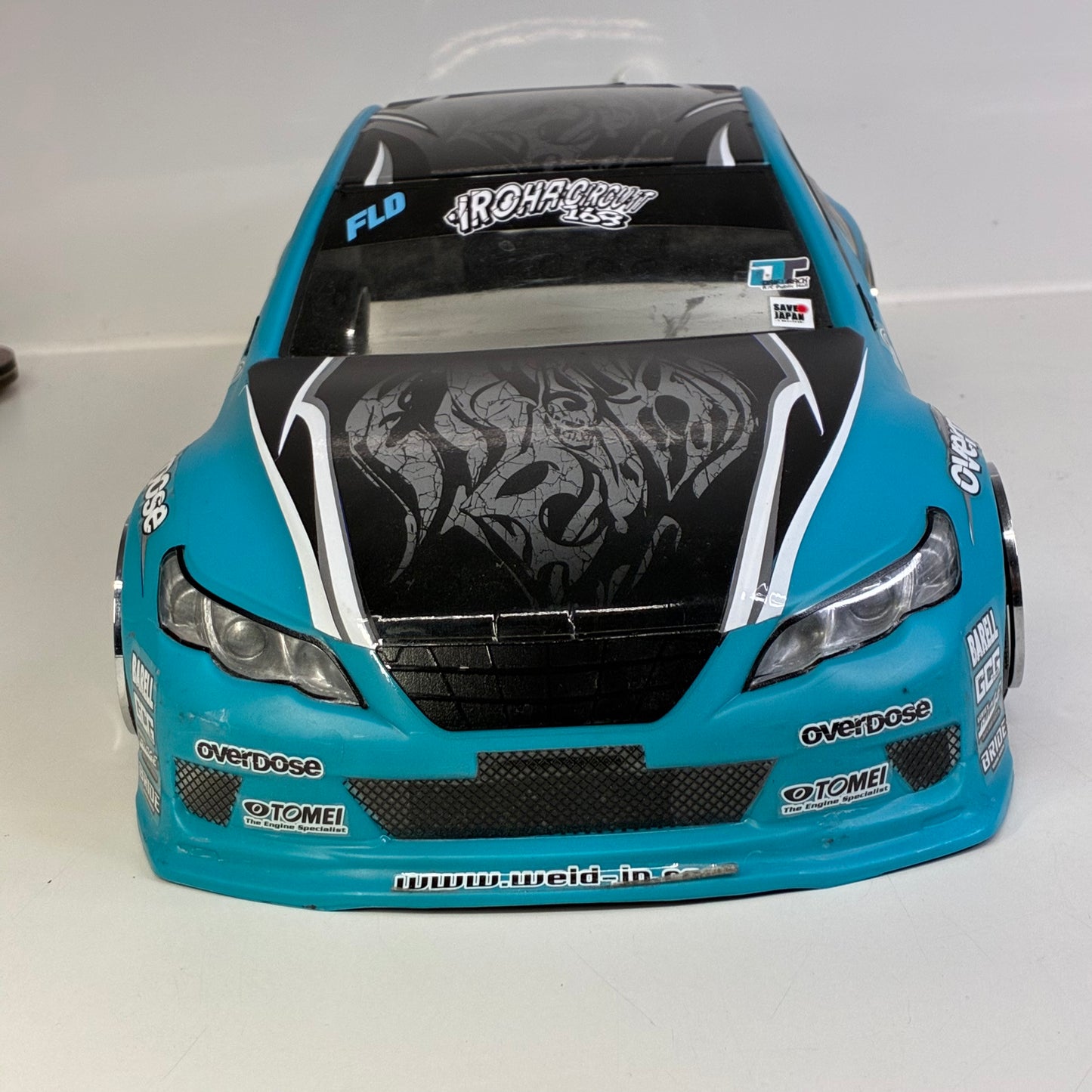 Overdose Toyota Mark X Blue BodyShell Weld