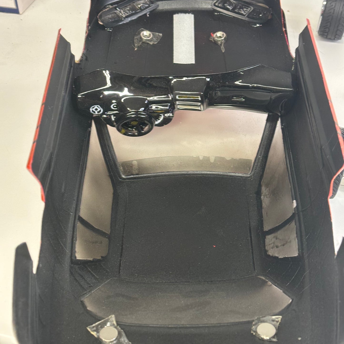 Nissan Skyline Orange/Black Metallic With Dashboard
