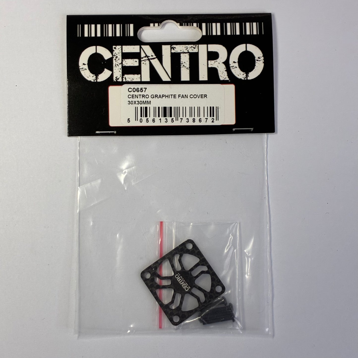 Centro Graphite Fan Cover 30X30mm