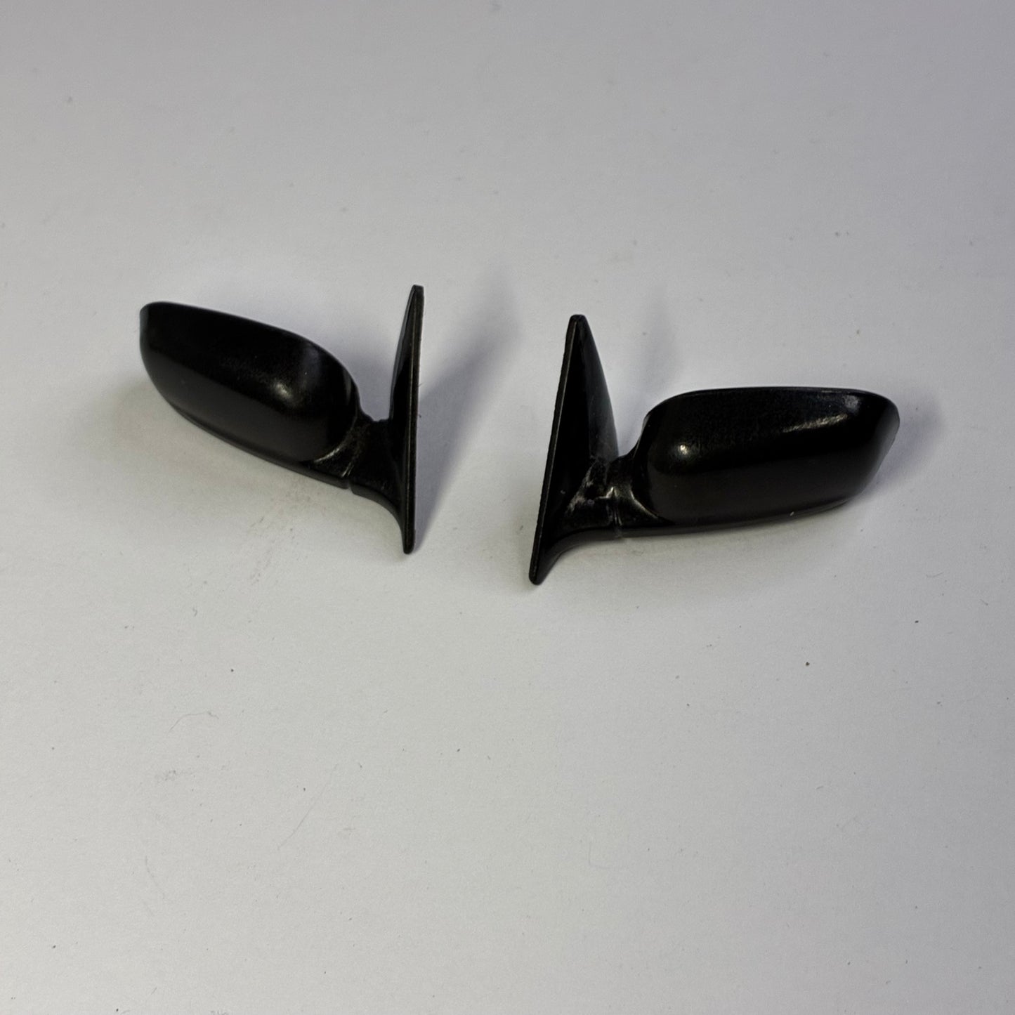 Black Wing Mirrors Pair