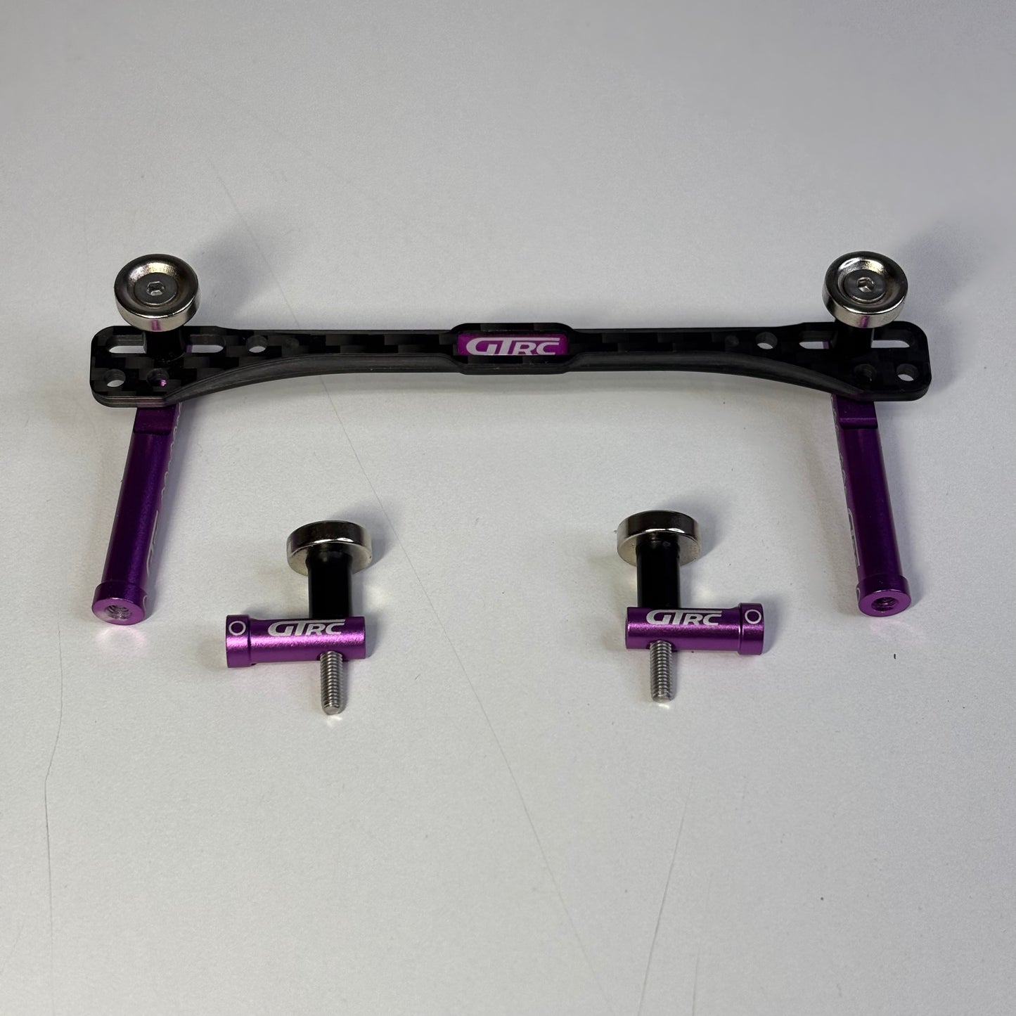 GTRC Purple Magnet Stealth Body Mount Set Front Rear