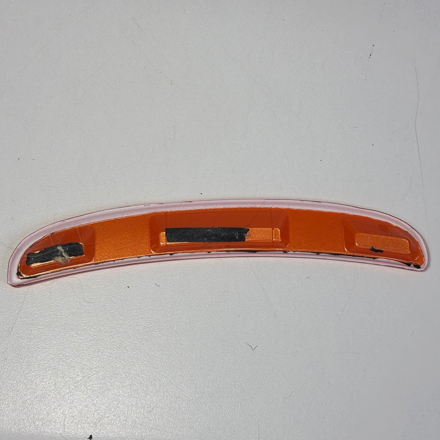 Orange Lexan Spoiler