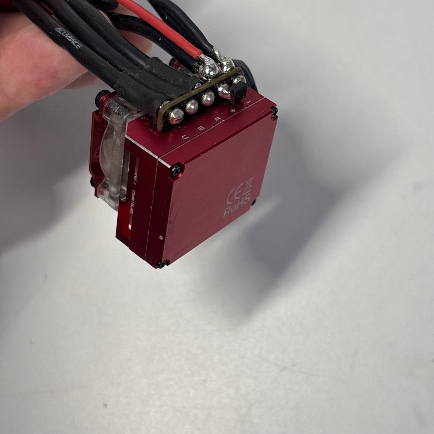 Acuvance Xarvis Red Alloy ESC & Fan
