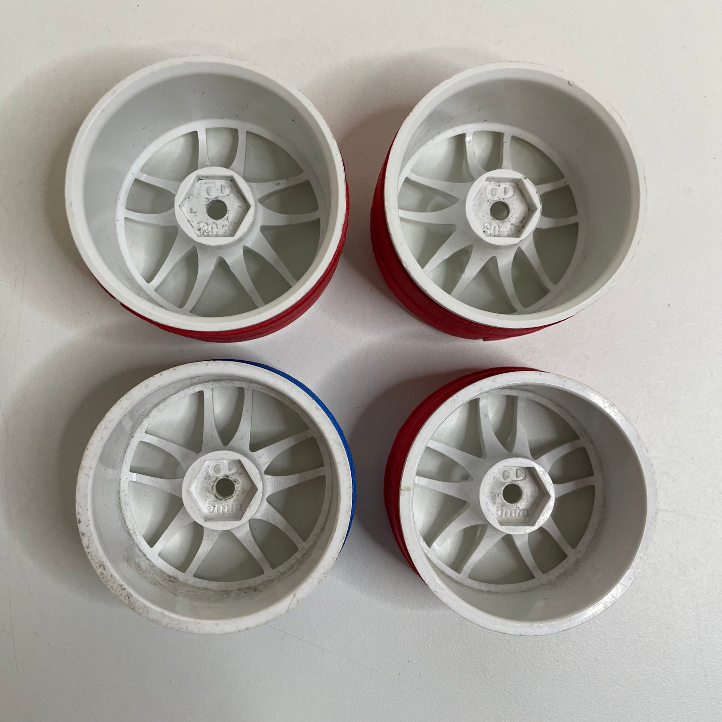 Overdose Work Emotion Wheels White 30-9 26-5