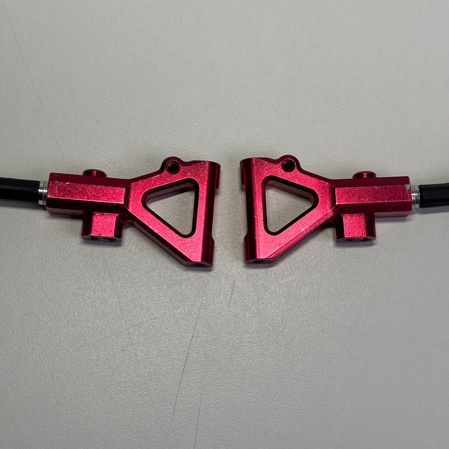 Yokomo Red Alloy Lower Front Arms