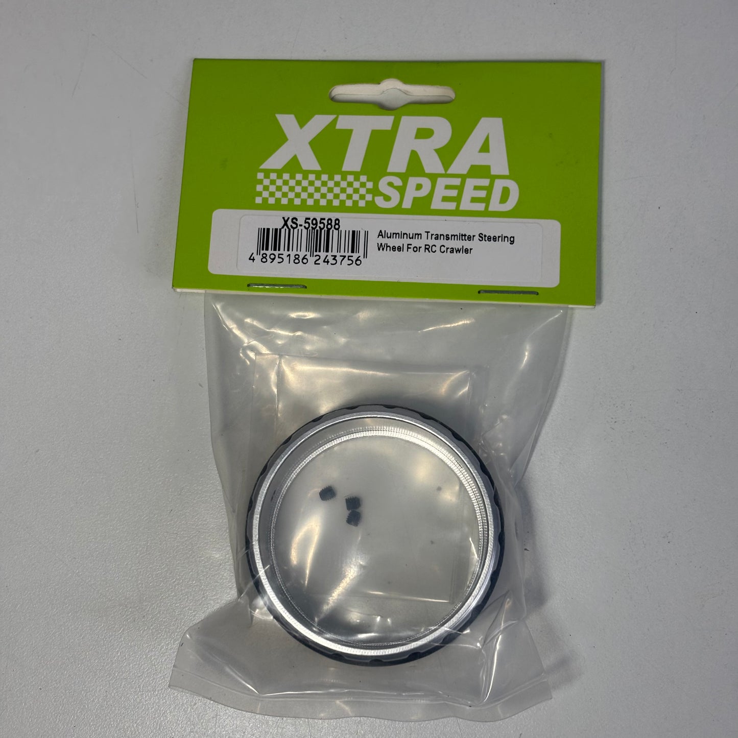 Xtra Speed XS-59588 Aluminimum Transmitter Steering Wheel