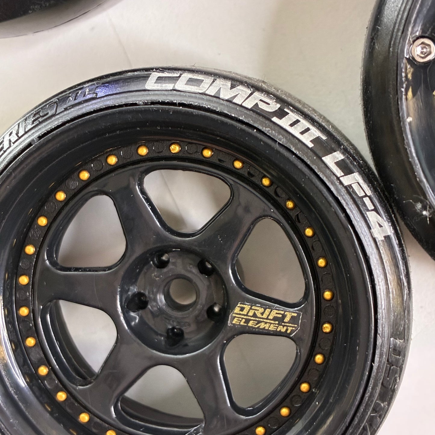 DS Racing Drift Element 6-Spoke RC Drift Wheels