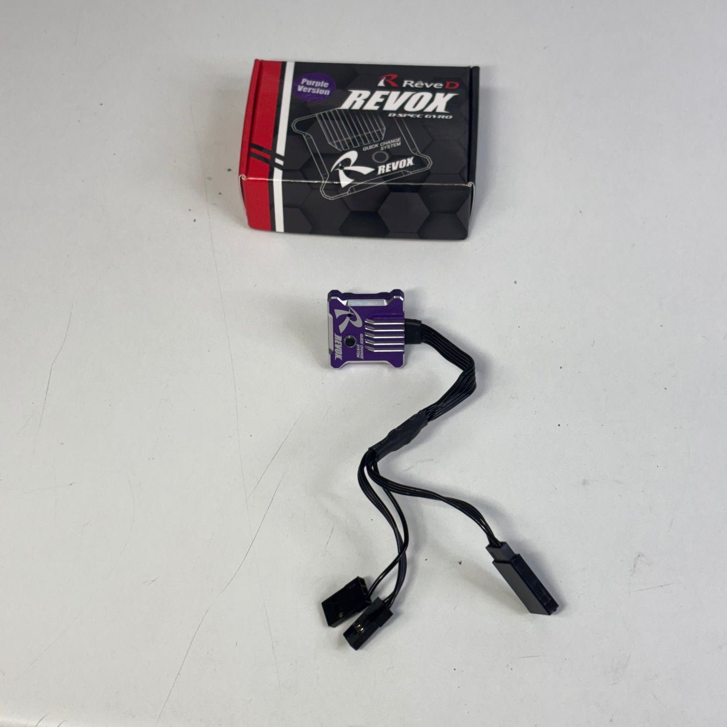 Reve D Revo Purple Alloy D-Spec Gyro Boxed