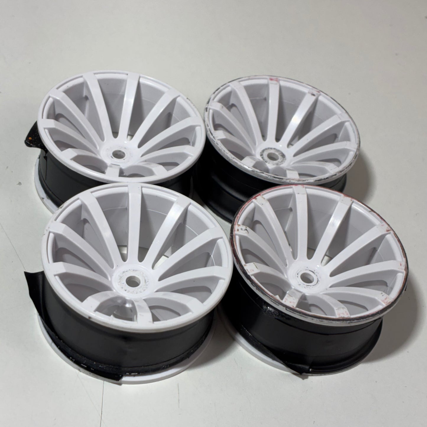 White Wheels Offset 9mm