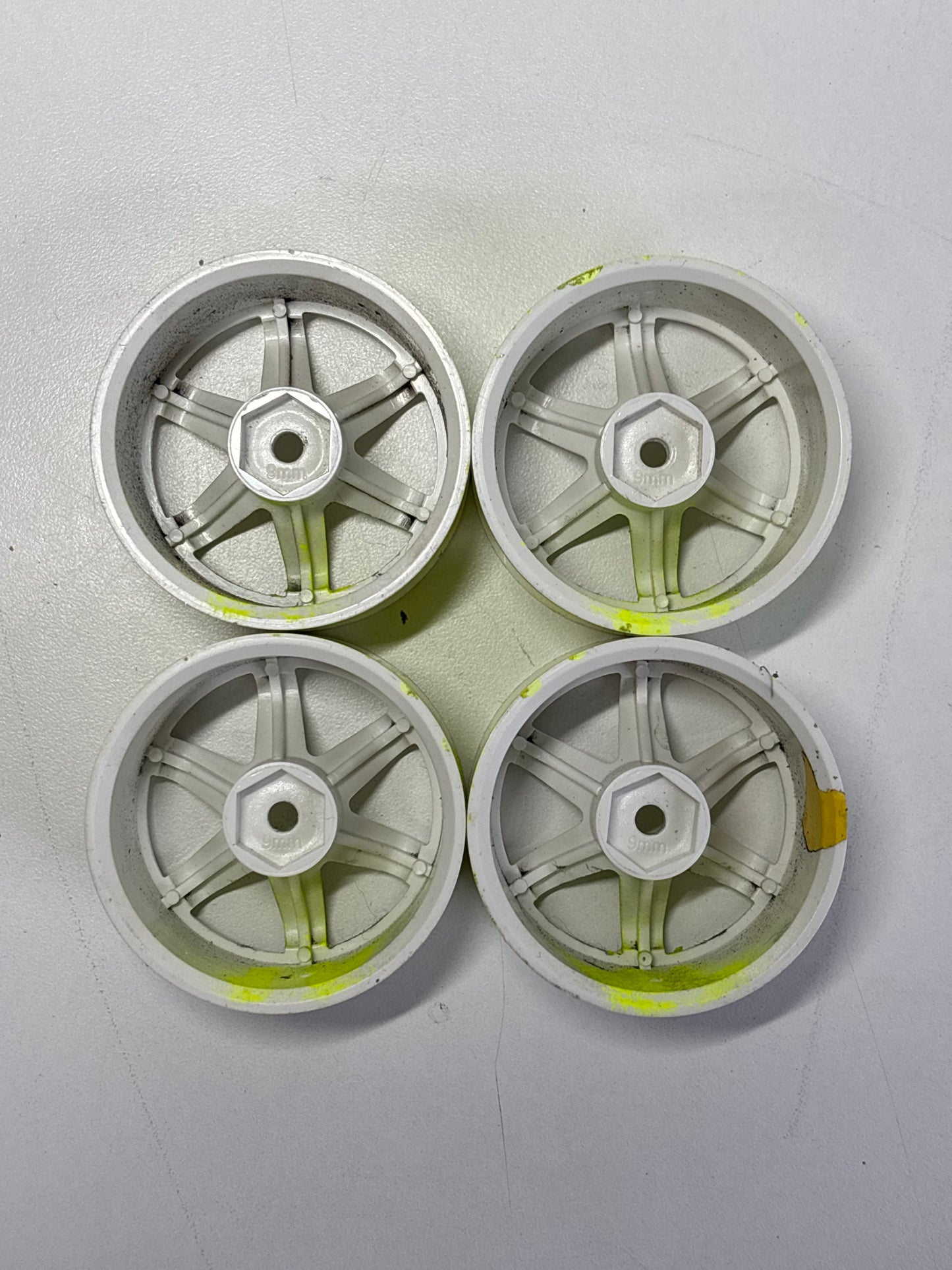 White Wheels TE37 Style Offset 9mm