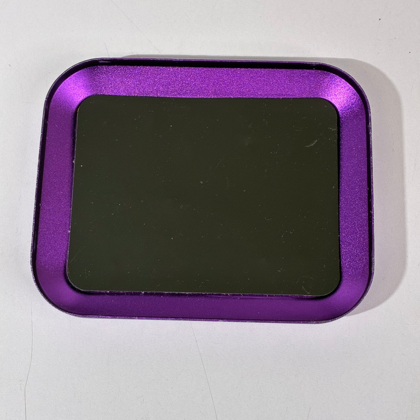 Magnetic Screw Tray Aluminium Alloy Storage Mat for Nuts Bolts Purple