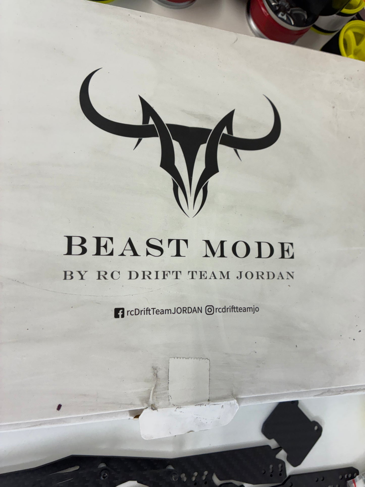 Beast Mode MCX Carbon Fibre Chassis Conversion Kit Reve D RDX
