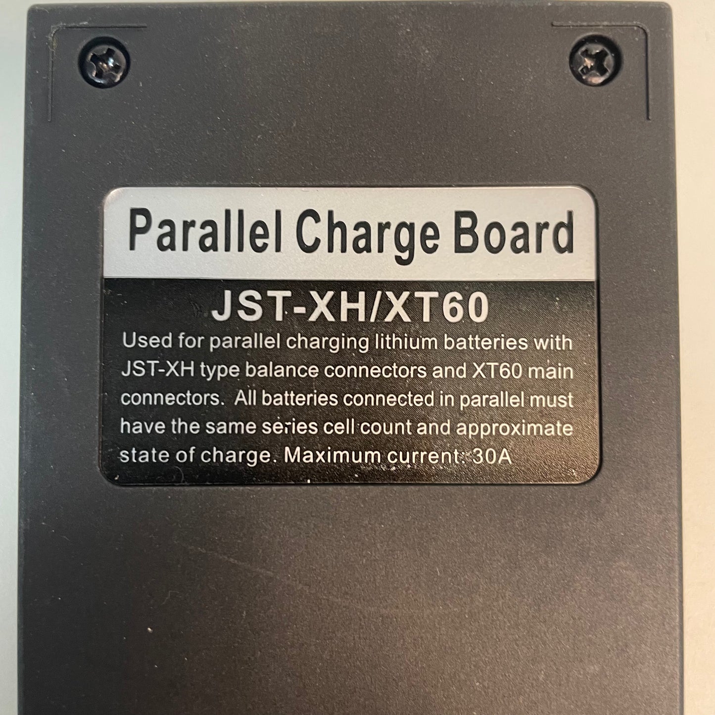 Parallel Charge Board JST-XH/XT60