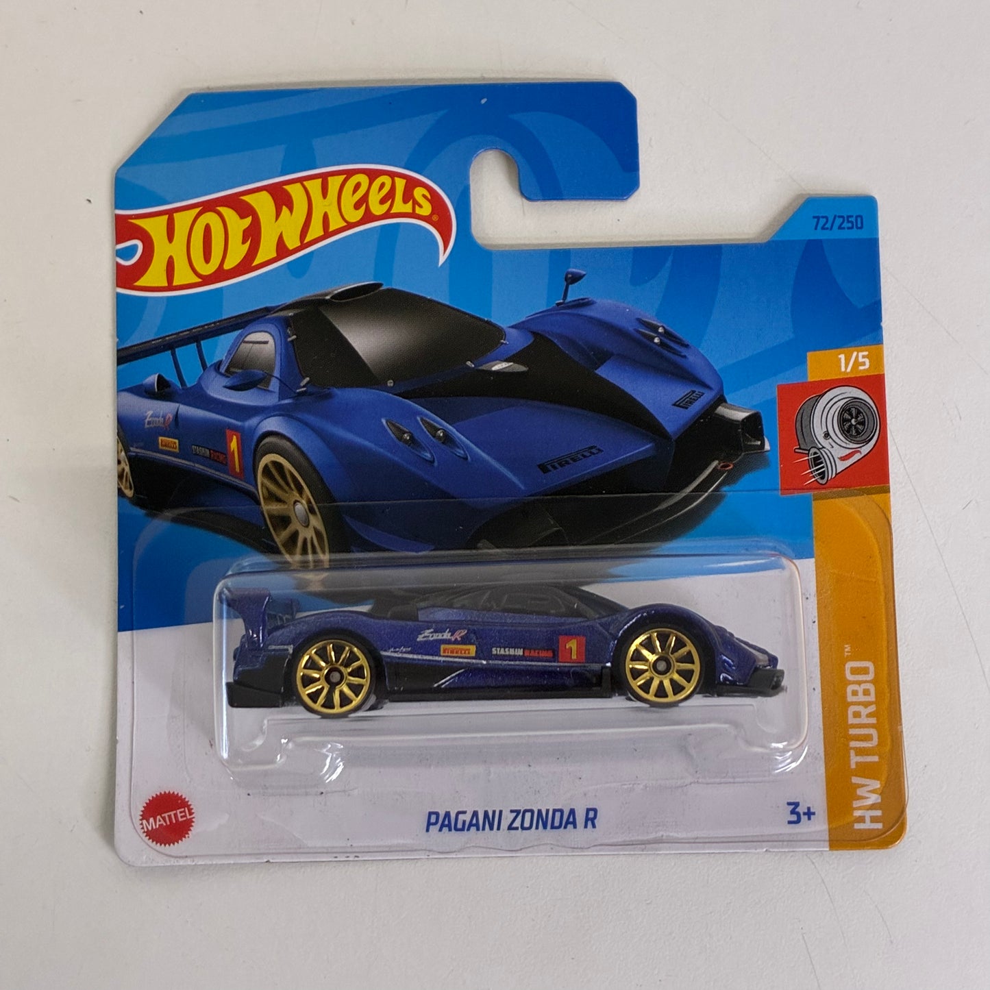 Hot Wheels PAGANI ZONDA R (BLUE)