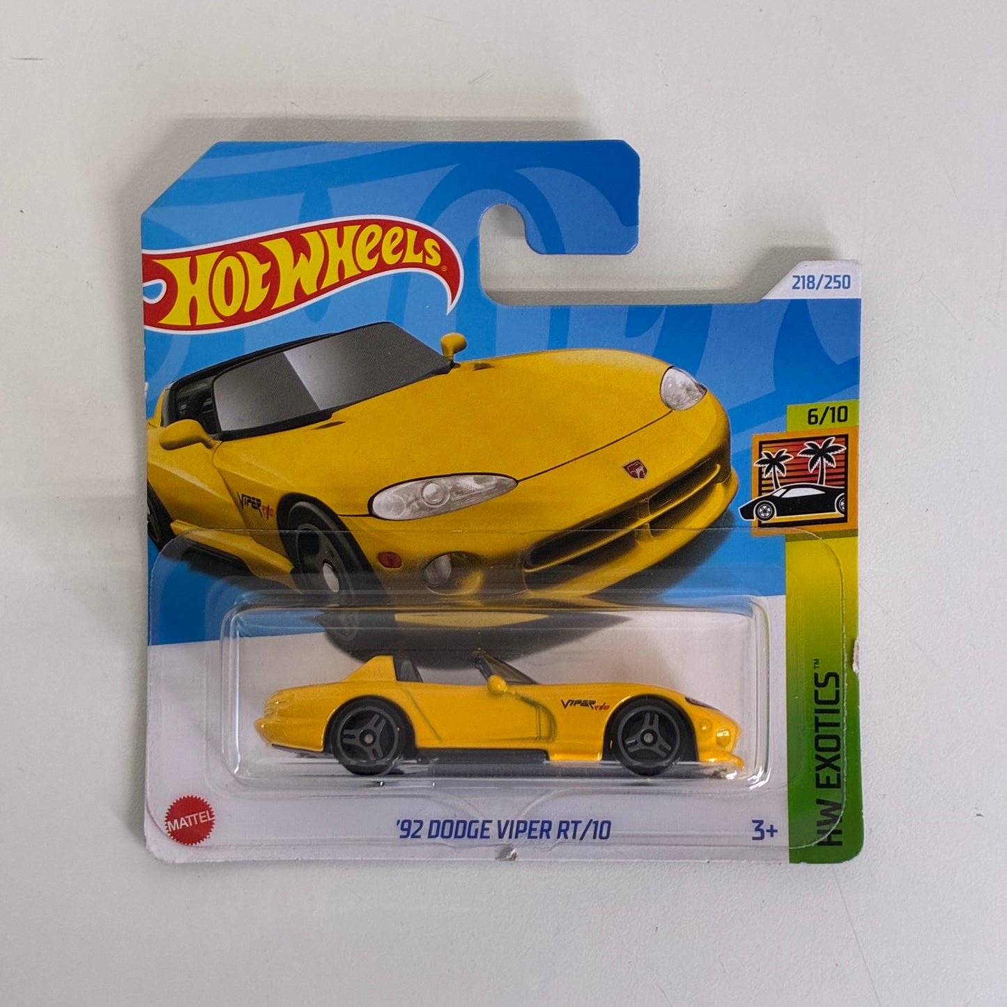 Hot Wheels '92 DODGE VIPER RT/10 (YELLOW)