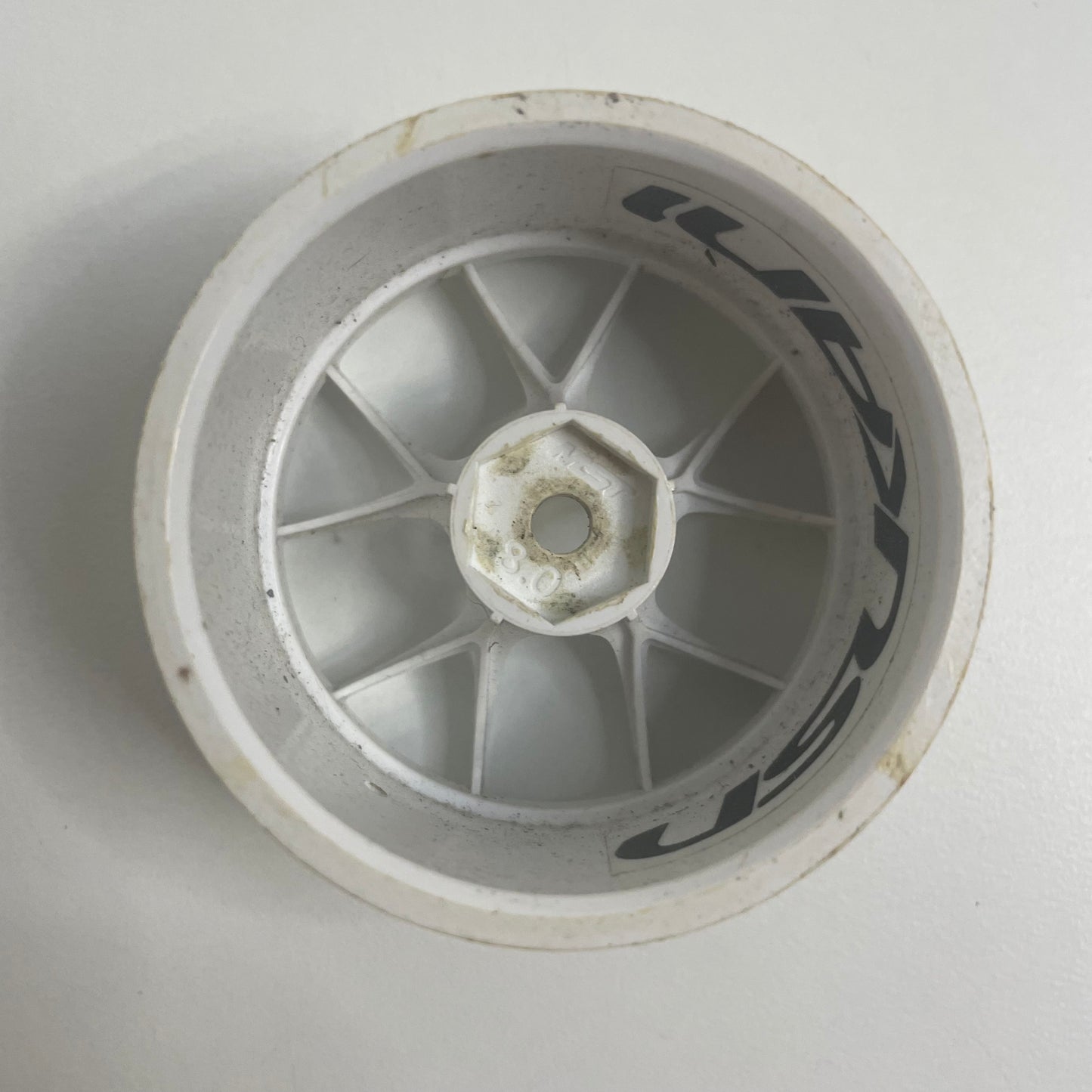 MST Wheels White 8mm Offset
