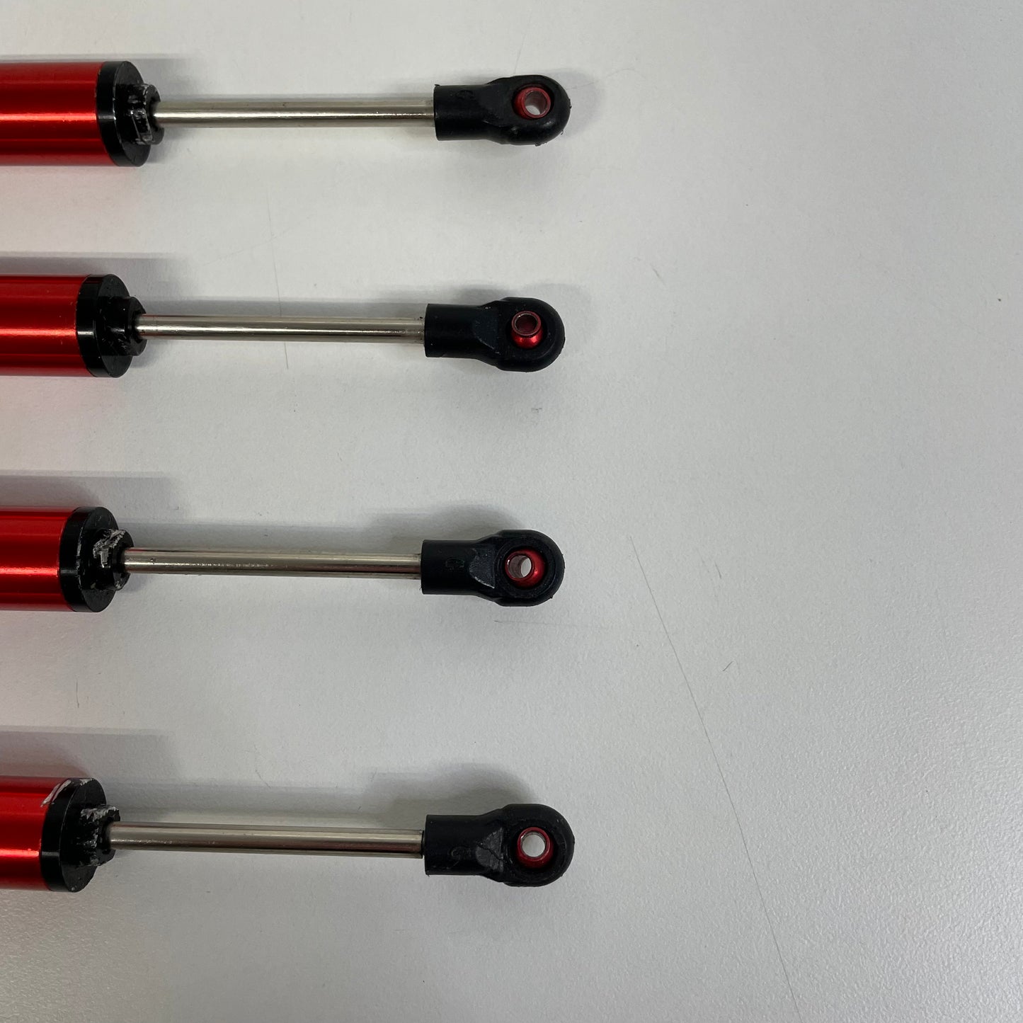 Injora RC Crawler Mountain Shocks Red Alloy