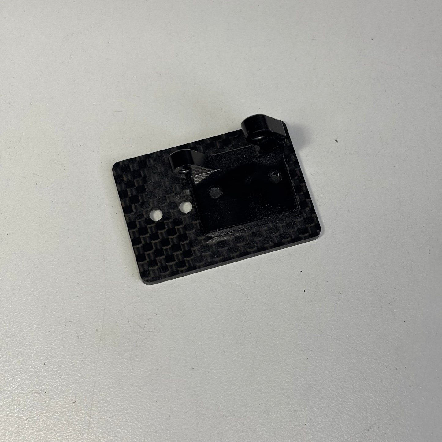 MST Black Alloy Carbon Rear ESC Mount