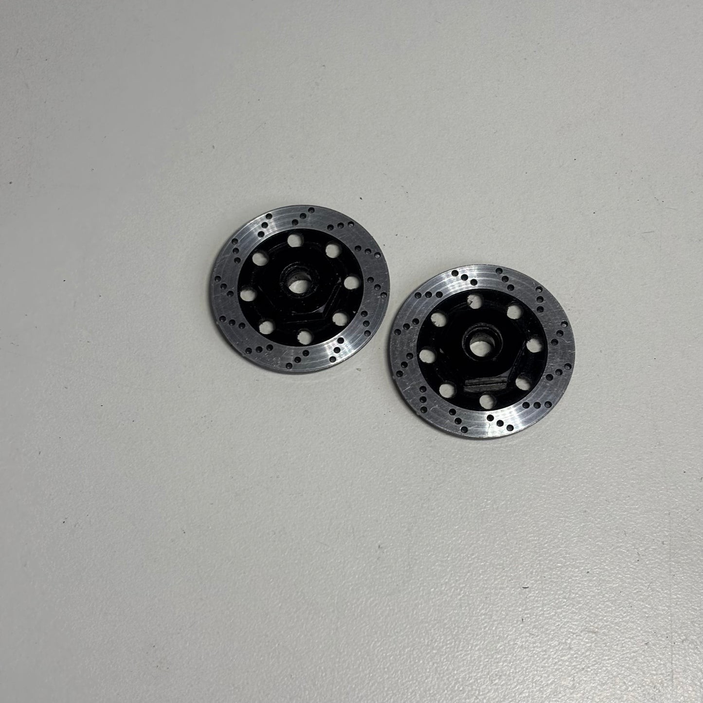 Alloy Black Disc Brake Hexes 12mm