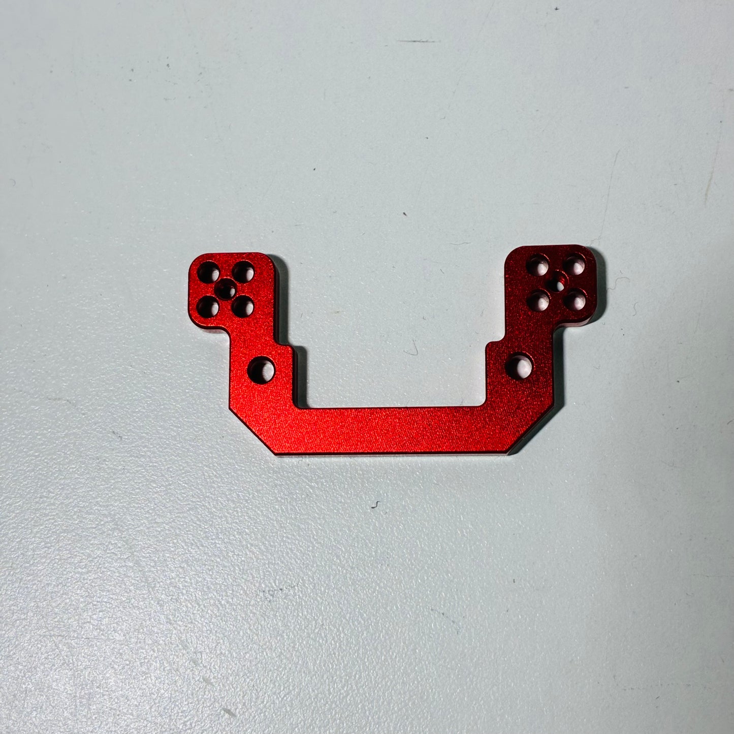 Rhino Racing Shark Front Upper Arm Brace Red Alloy