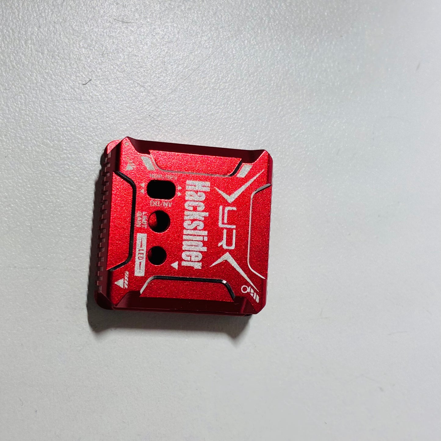 Yeah Racing Hackslider Red Alloy Gyro Case