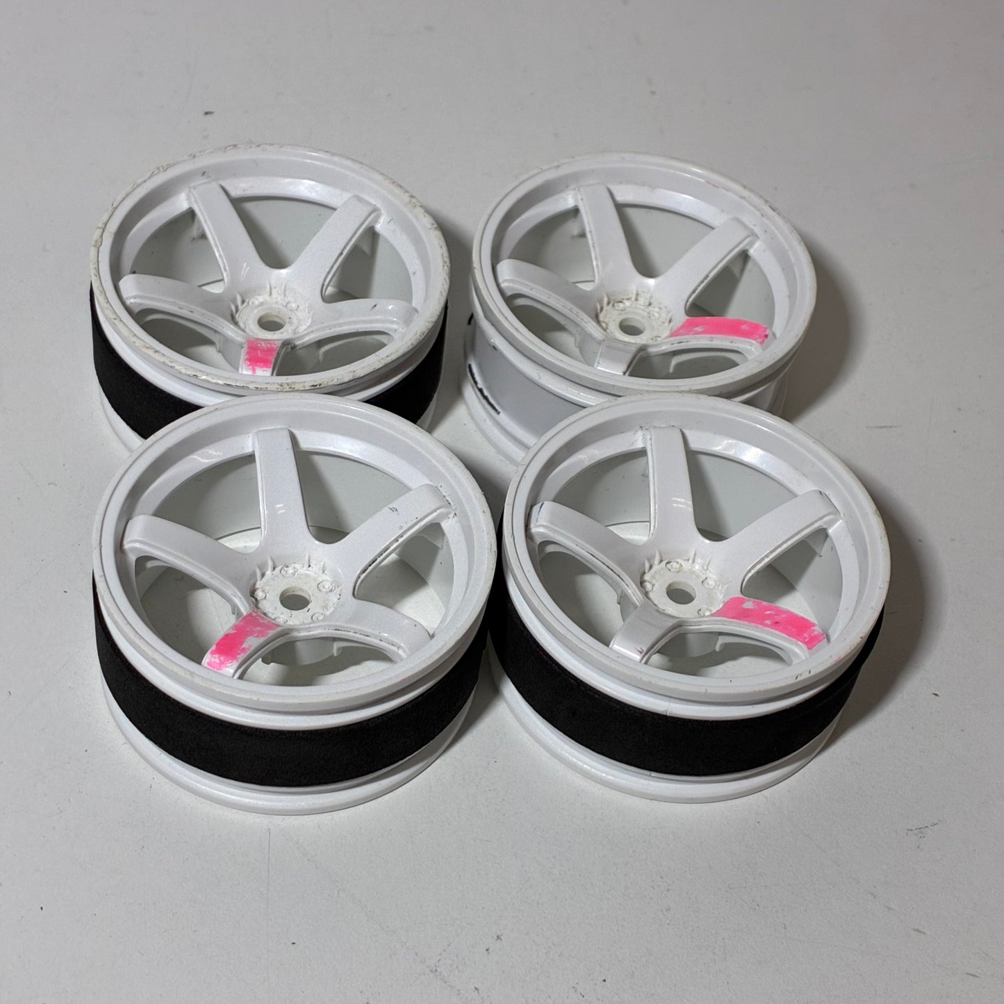 MST White Wheels 8.0 Offset