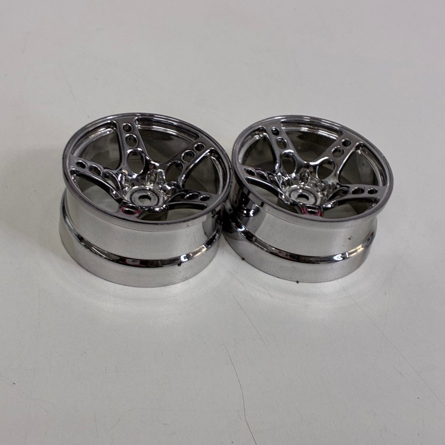 SRC R1 Chrome Wheels 8mm Offset Pair