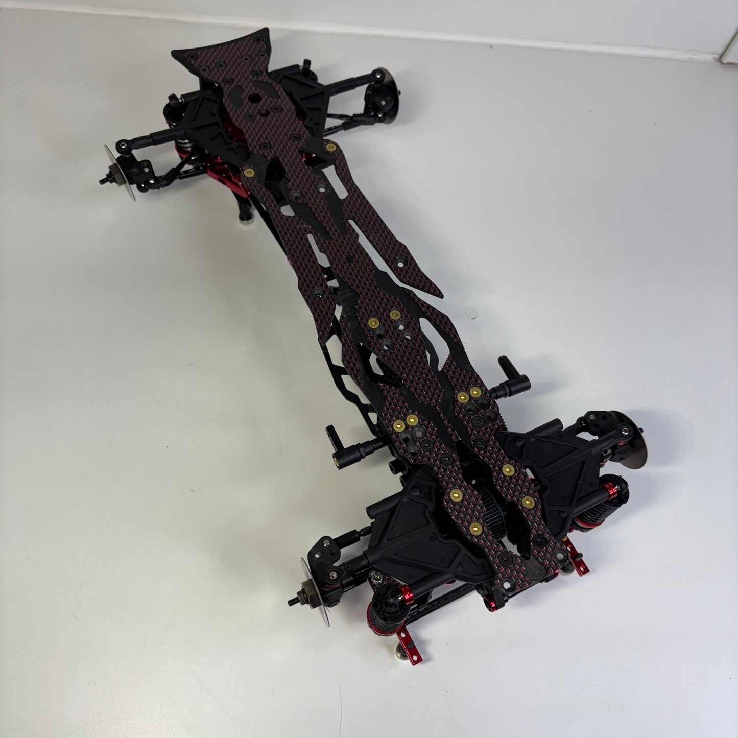 3Racing Sakura D6 Red Carbon Alloy Chassis