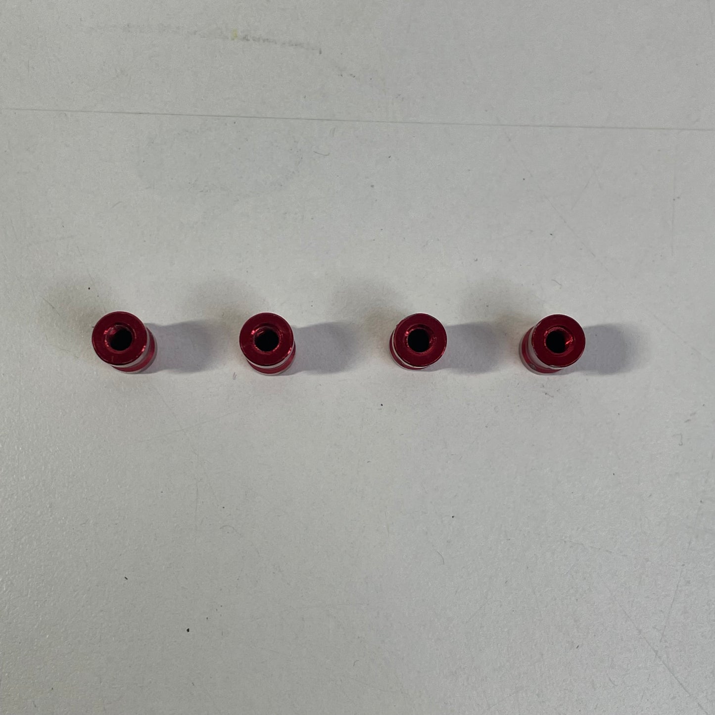 Red Alloy Stand Off Spacer RDX ETC