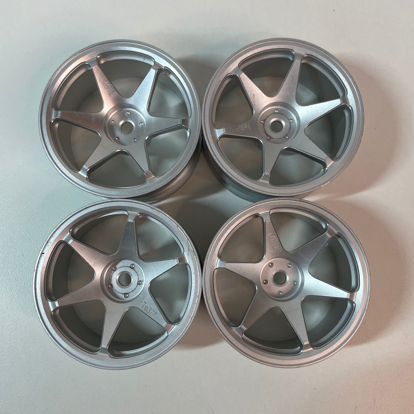 Alloy TE37 Offset 6 Wheels