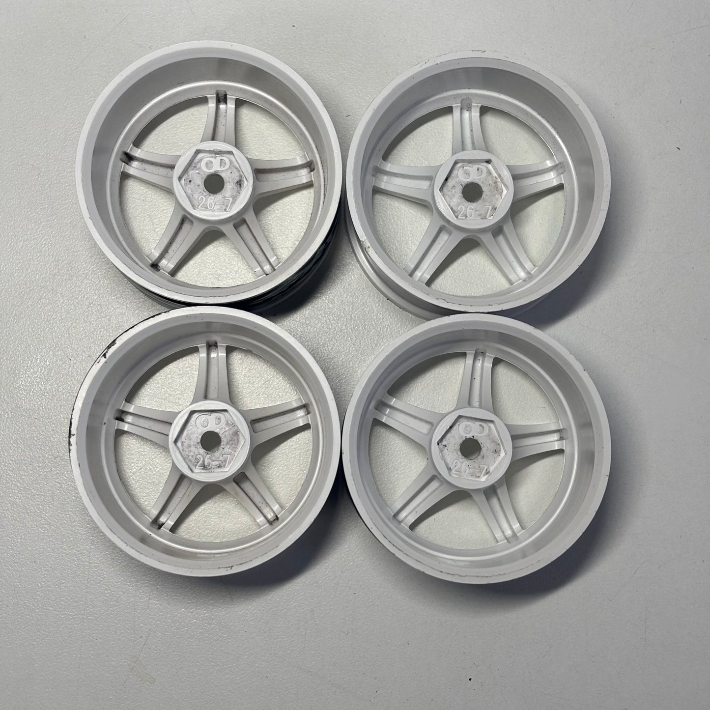 Overdose Spec R Valino Wheels Offset 7 26mm White