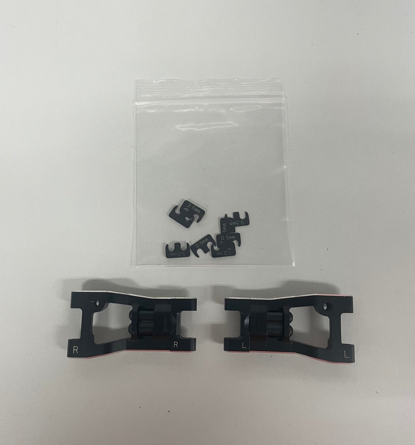 Yokomo Black Alloy Rear Arms With Spacers YD2 MC1