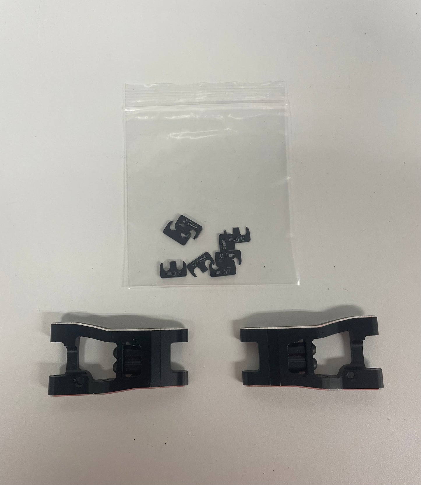 Yokomo Black Alloy Rear Arms With Spacers YD2 MC1