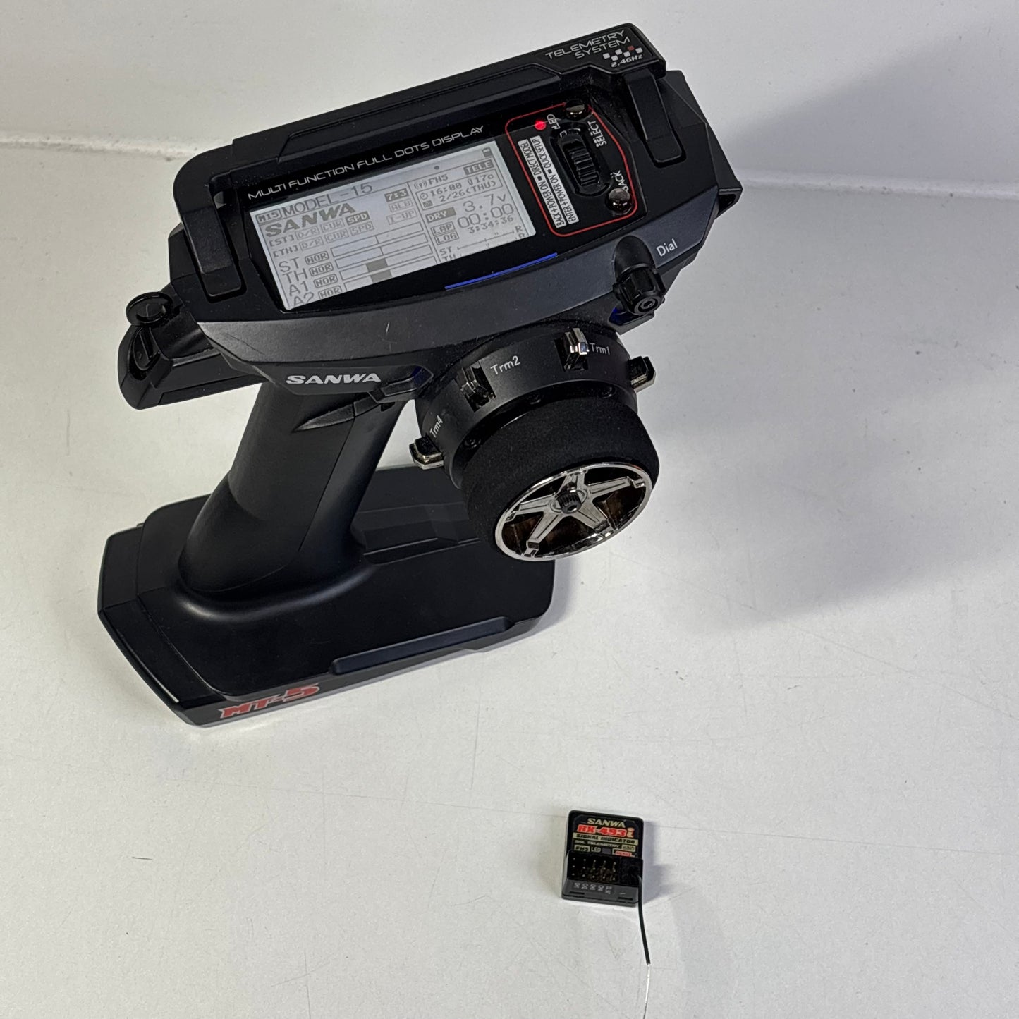 Sanwa MT5 Controller, Receiver & Lipo